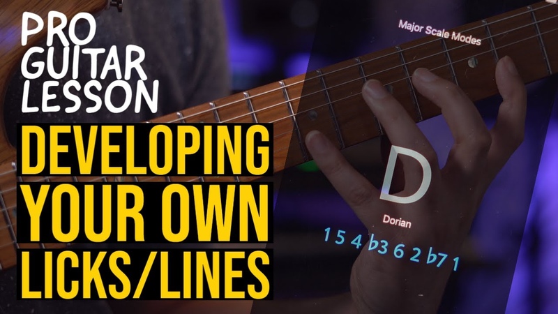 HOW TO DEVELOP YOUR OWN LICKS VOCABULARY, Tom Quayle,