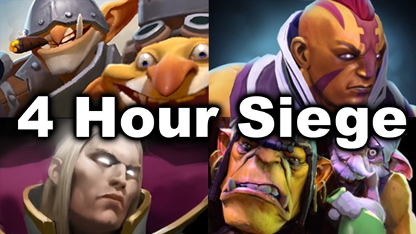 Almost 4 Hours Pub vs Techies Dota
