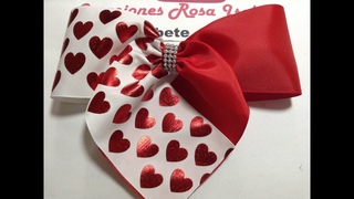 Petición de  Como hacer el Lazo corazón VIDEO  Creaciones Rosa Isela