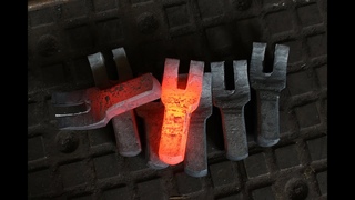 Blacksmithing. В кузнице у Александра Анатольевича. Ковка жд инструмента