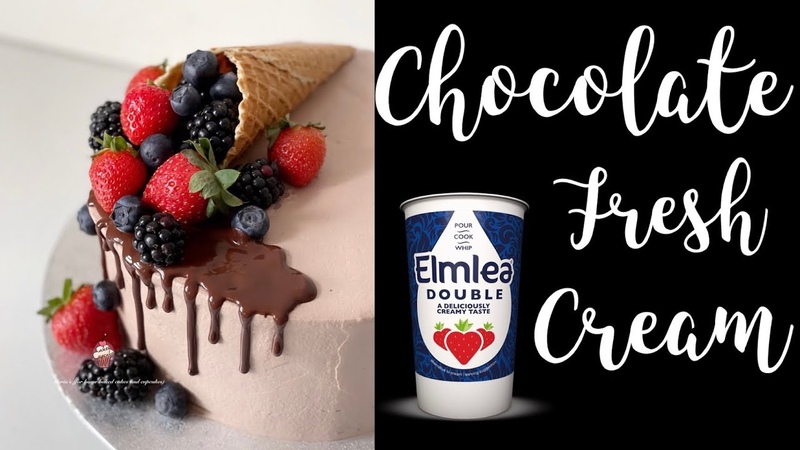 Elmlea Double Cream, Chocolate Fresh Cream, How to whip chocolate fresh
