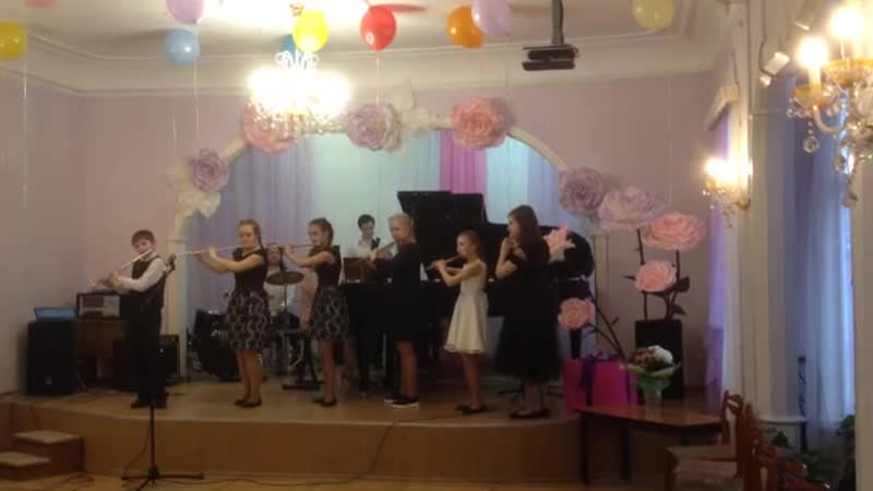 Преподаватель: Киселева ТВ, концертмейстер: Окунева ТС,