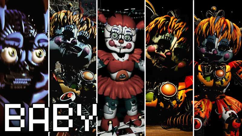 Evolution Baby in FNAF (2016