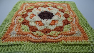 Crochet Blanket - Eve’s Sunflowers - Part 6