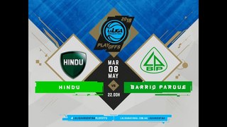 #LaLigaArgentina | PlayOff SEMIFINAL | Juego 1 |  Hindú Club (0) vs. Barrio Parque (0)