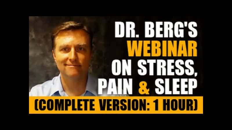 Reducing Stress Sleep Hygiene Webinar on Stress, Pain