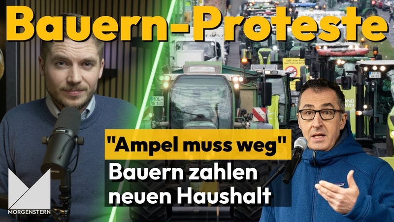 Bauern protestieren gegen Ampel