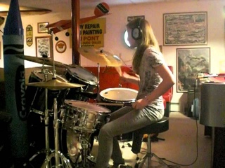 15 Year Old Girl Drummer “Down With The Sickness“ by Disturbed (Drum Cover)