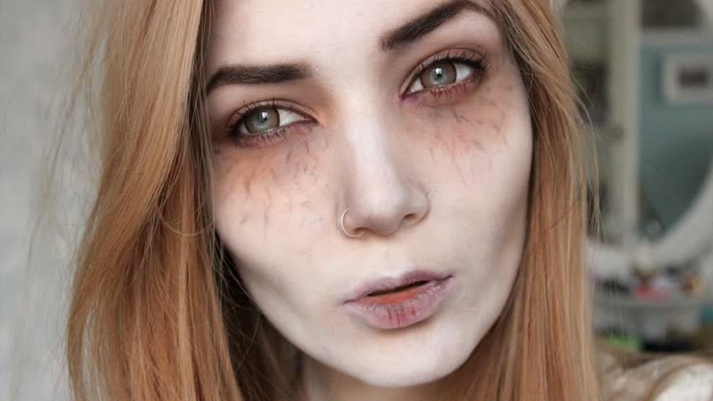 Victorian Vampire Halloween Makeup