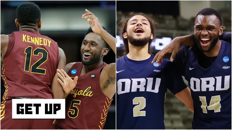 Reacting to Loyola Chicago and Oral Roberts advancing to the Sweet 16 in the NCAA tournament, Get