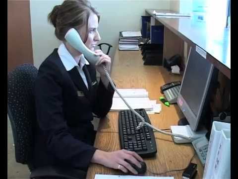 Hotel Receptionist