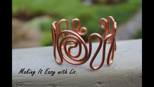 Easy Wire Work Cuff Bracelet Atlantic