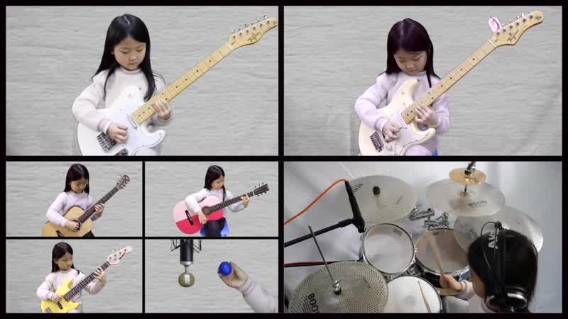 Hotel California One girl One band Study hard at the age of six 一个人的乐队 加州旅馆