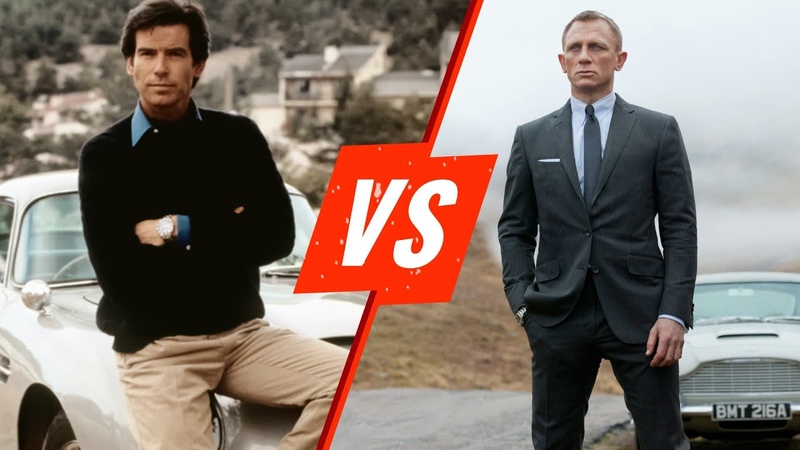 Daniel Craig vs. Pierce Brosnan,