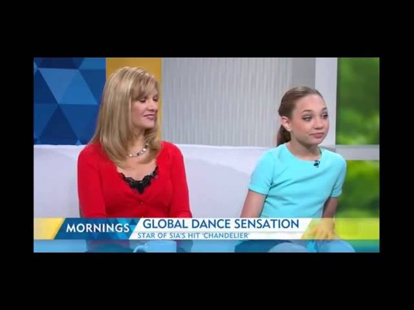 Maddie Ziegler in Australia, Morning Show