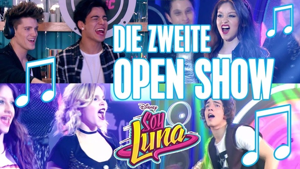 SOY LUNA Die zweite Open Music Show , Disney Channel