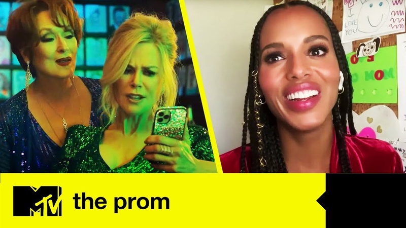 The Proms Kerry Washington, Andrew Rannells Ariana De Bose on Ryan Murphys New Film, MTV