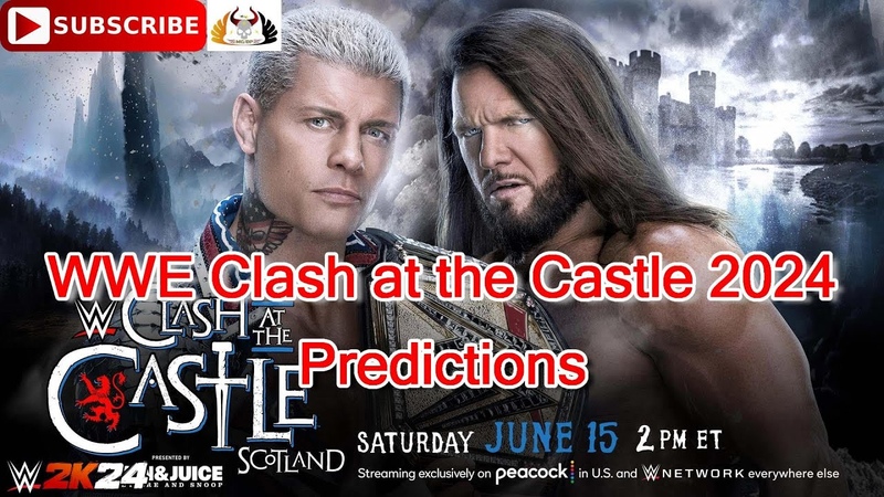 WWE Clash at the Castle 2024 Undisputed WWE Championship Cody Rhodes vs. AJ Styles WWE 2
