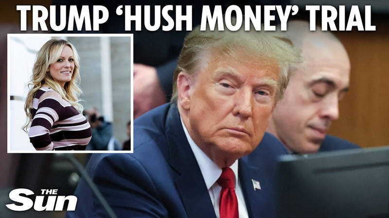 Donald Trump on trial for Stormy Daniels hush money