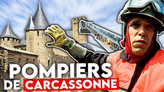 Pompiers de Carcassonne : la cit mdivale sembrase