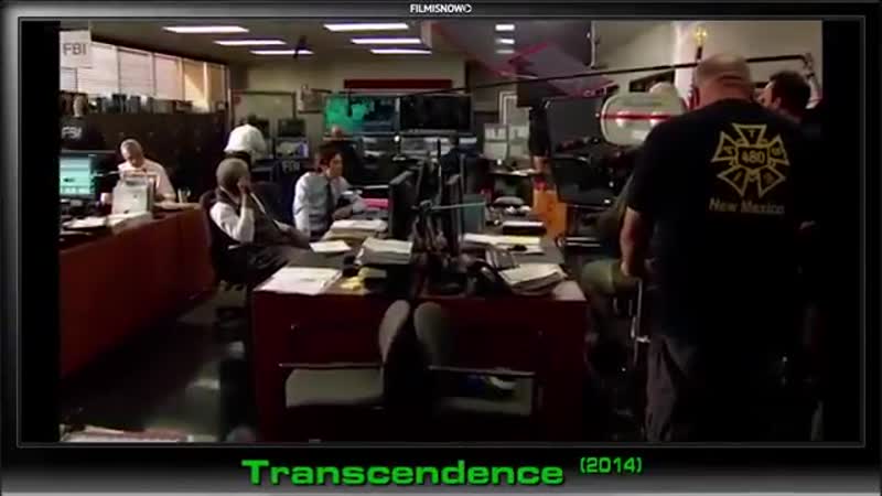 Cillian Murphy and Morgan Freeman BTS Transcendence