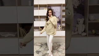 Женский джемпер 14017 (бежевый)