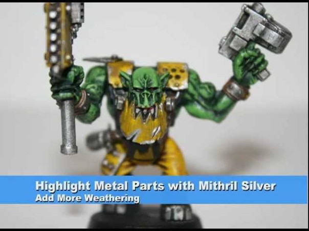How to Paint a Bad Moonz Ork,