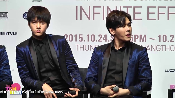 151023 2nd World Tour INFINITE EFFECT in Bangkok: Press