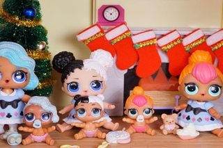 LOL SURPRISE DOLLS Christmas Day! грудь сиськи не порно