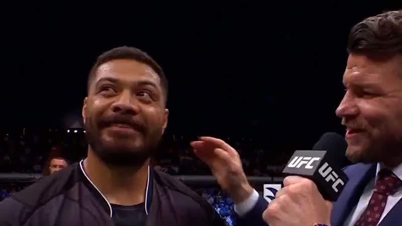 Justin Tafa Octagon Interview, UFC