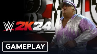 WWE 2K24 - Dusty Rhodes vs. Superstar Billy Graham Gameplay | IGN Fan Fest 2024