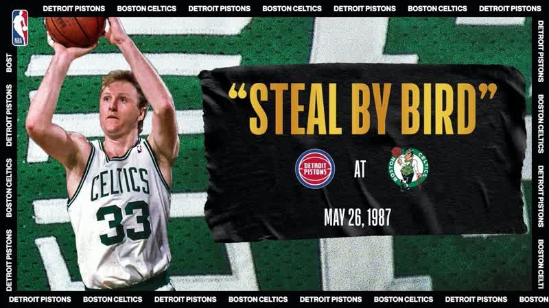 Larry Bird Comes Up Clutch To Take Series Lead, , NBATogether Live Classic