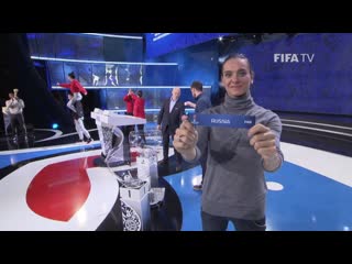 Mannequin Challenge at the FIFA Confederations Cup Draw