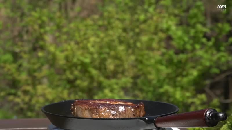 Thick Steak with Burgundy