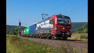 Gterzge im Blockabstand - 181 213 SEL, WLC, SBB Cargo, Raildox, BoxXpress, BB, TXL uvm im Maintal