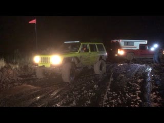 Chevy Camper Cant Move! Jeep Does The Work!