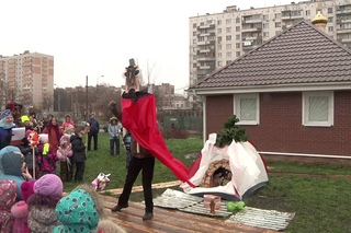 Колядочное шествие. 8 января 2014 года