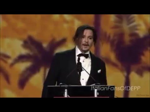 Johnny Depp at the Palm Springs Film Festival Gala