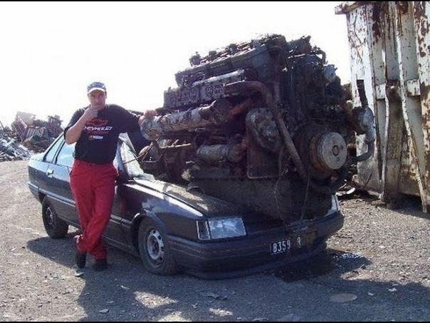 10 Ultimate Crazy Engine Swaps You Never