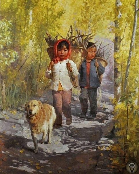 Китайский художник. Jie Wei Zhou часть 1КЛАССИЧЕСКИЙ РЕАЛИЗМ Цзе Вэй Чжоу (Jie Wei Zhou) - китайский художник, родился в 1962 году. Учился в Шанхайском университете, окончил его в 1984 году со
