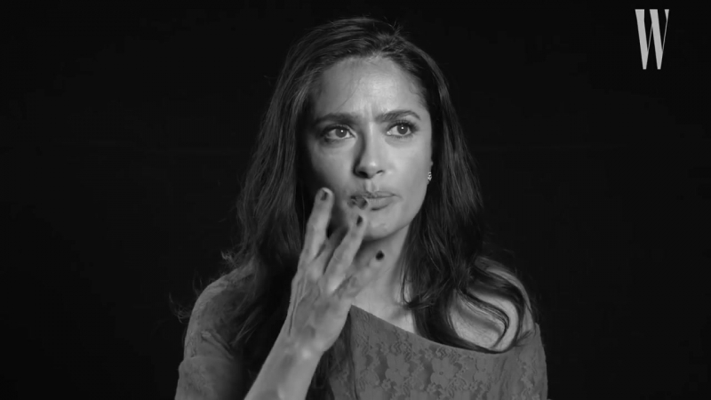 Salma Hayek Tells the Funny Story About Her First Kiss Screen Tests W