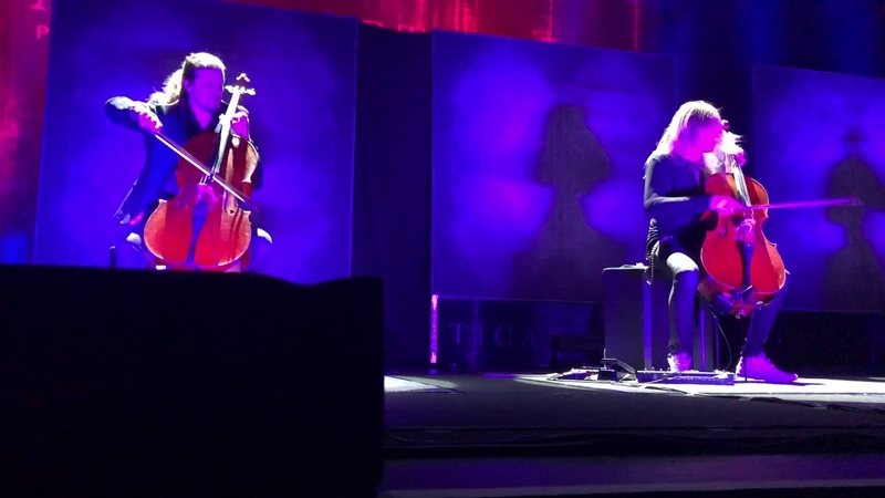 Apocalyptica Harvester of Sorrow Live in Riverside, California 2018 05 11 (front