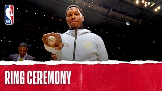 Toronto Raptors Championship Ring Ceremony | October 22, 2019