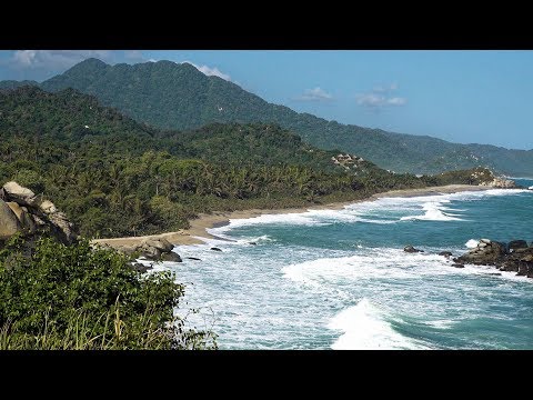 Tayrona National Park, Colombia in 4 K Ultra