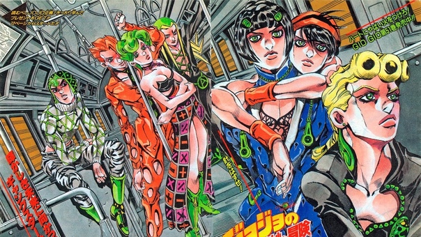 Jojos bizarre adventure part 5 anime