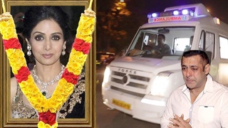 Sridevi's Last Journey From Airport To Her House | Anil Kapoor, Salman Khan