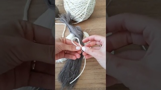 Ангел из ниток. #макраме #handmade #diy #craft #кукла #декор #своимируками #макрамемк