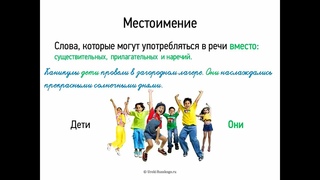 Местоимение (5 класс, видеоурок-презентация)