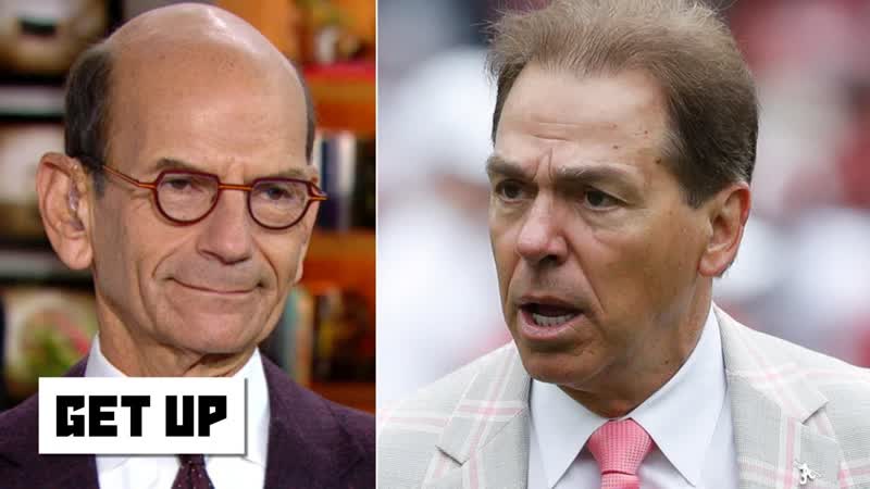 Paul Finebaum reacts to Alabamas No. 3 College Football Playoff ranking, Get