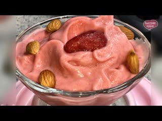 Полезное лакомство за 3 минуты! Холодный десерт.